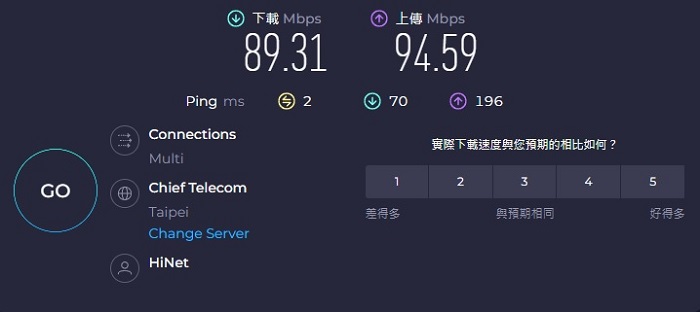 推薦5個網路速度測試軟體/幫您偵測網速的上傳下載速度有多快/speed test
